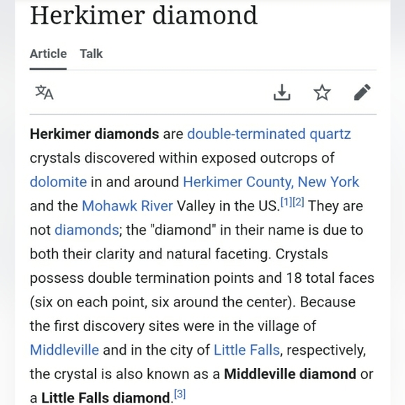 Raw Herkimer Diamond Quartz Crystal - 4.4 oz / 124.7 grams - Picture 7 of 11